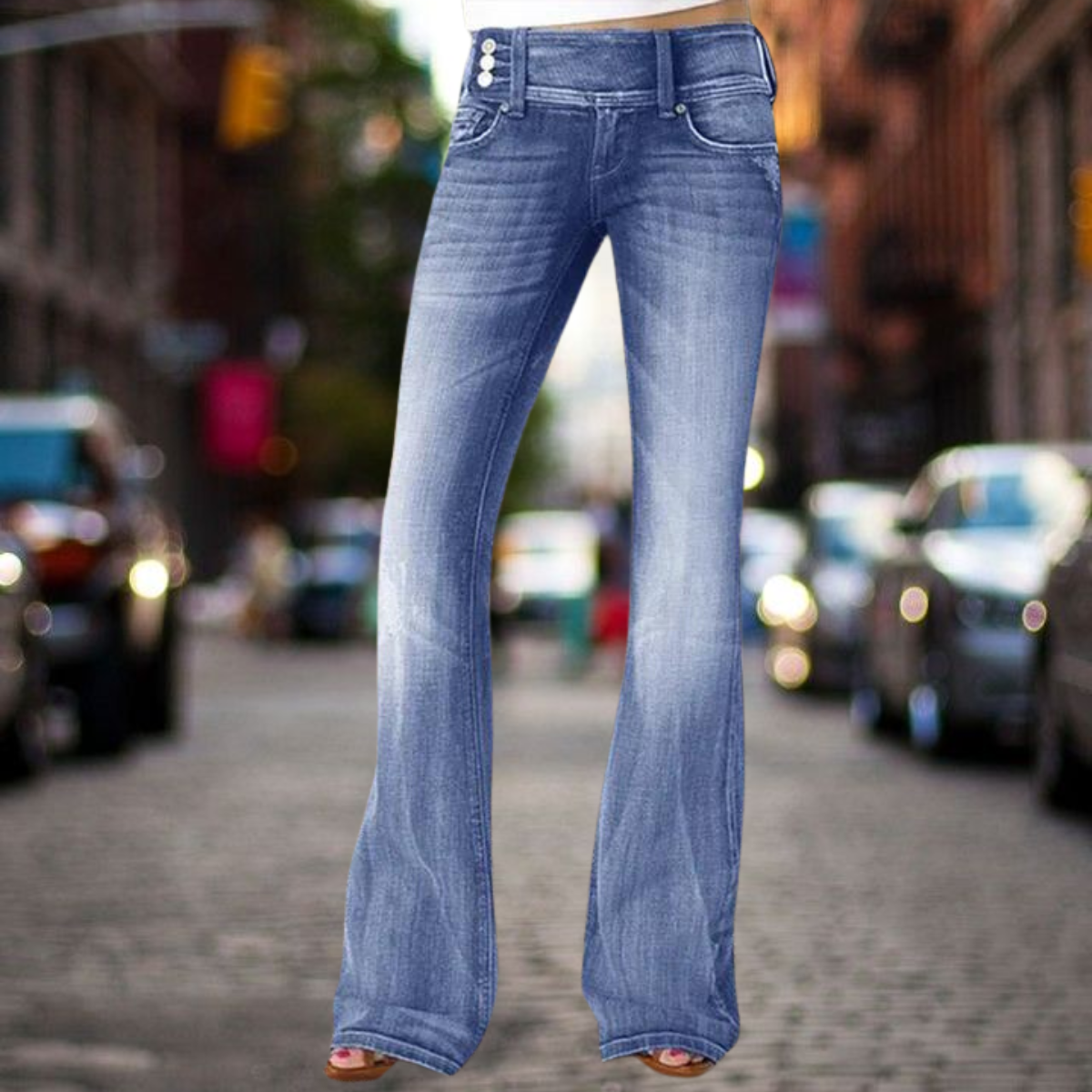 Ariana® | Jean classique taille moyenne Elegance avec style