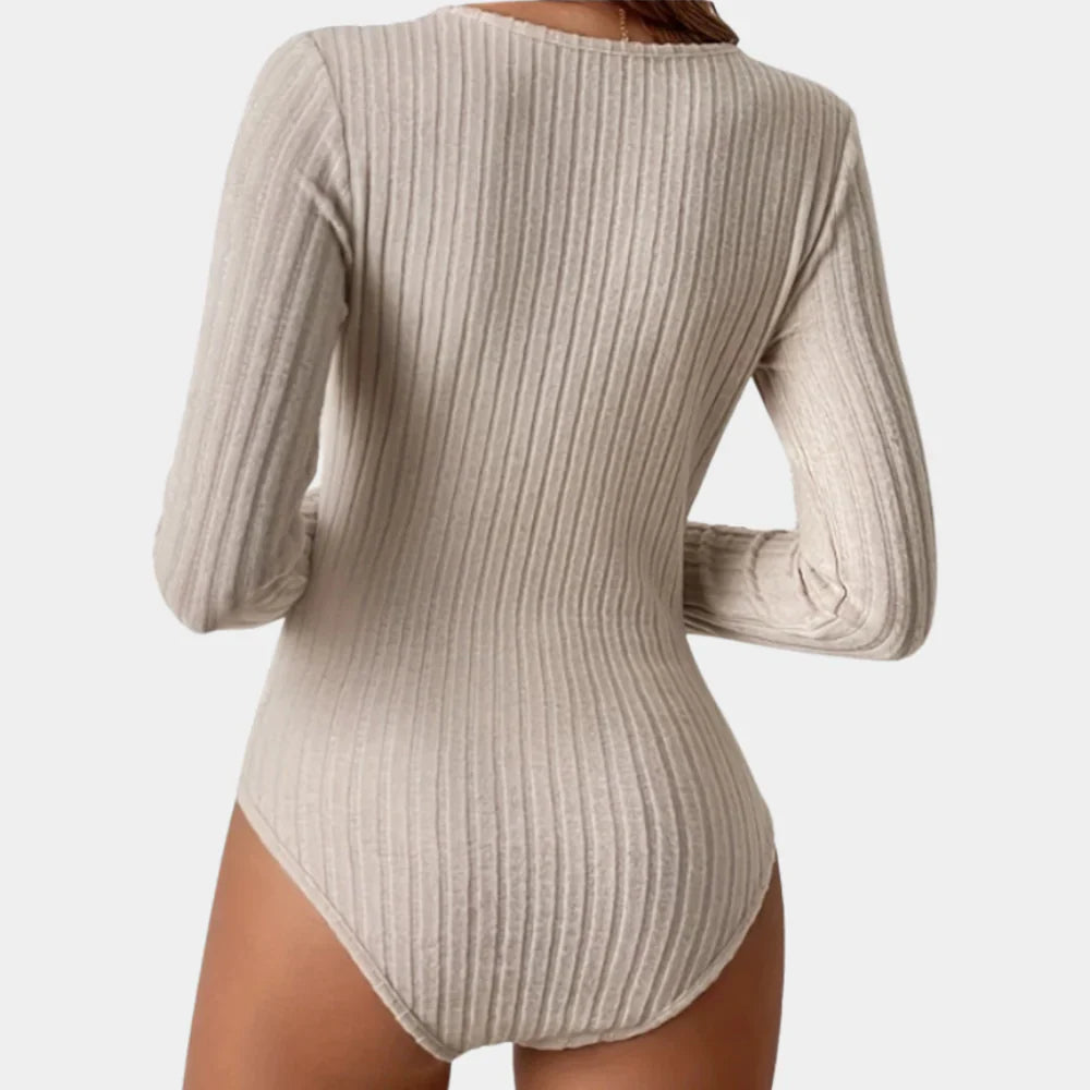 Cécilia® | Body en maille pour femme à encolure carrée