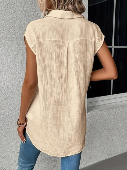 Amaryllis® | Blouse Chic Femme Sans Manches