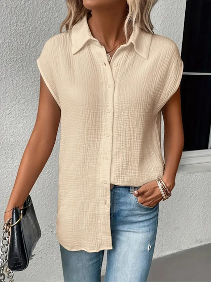 Amaryllis® | Blouse Chic Femme Sans Manches