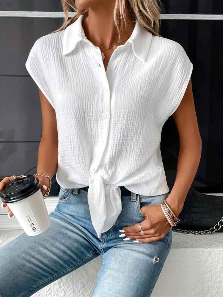 Amaryllis® | Blouse Chic Femme Sans Manches