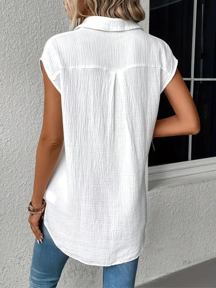 Amaryllis® | Blouse Chic Femme Sans Manches